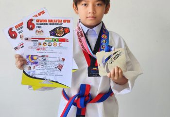 Ezra Taekwondo Achievement